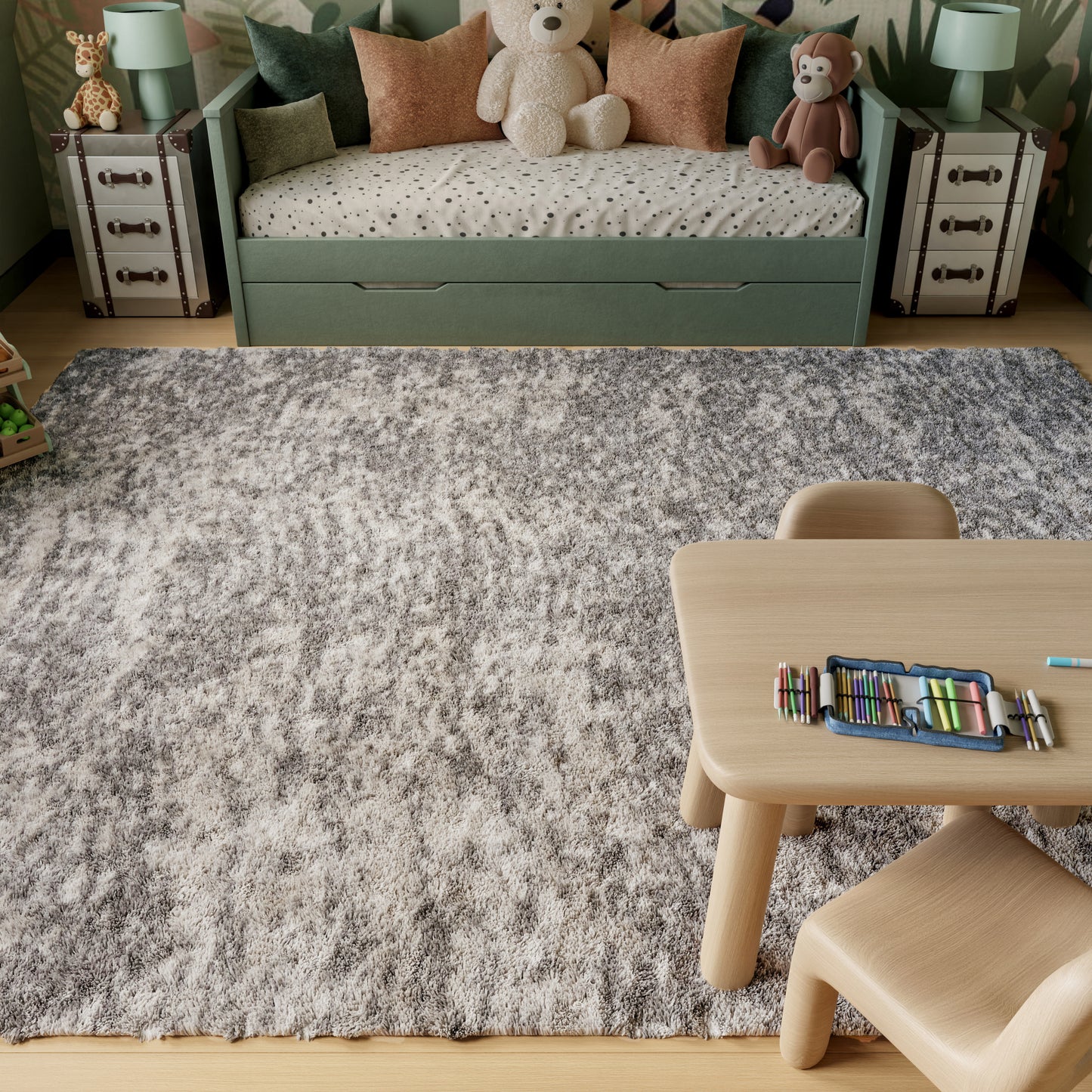 Nourison Rugs Nourison Home   Shag 8' X 10'    - 099446878427