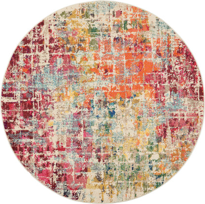 Nourison Rugs Nourison Home   Modern & Contemporary 4' X Round    - 099446483027
