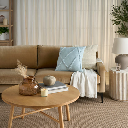 NOURISON HOME   18" x 18" Mina Victory Modern Light Blue    - 798019092313