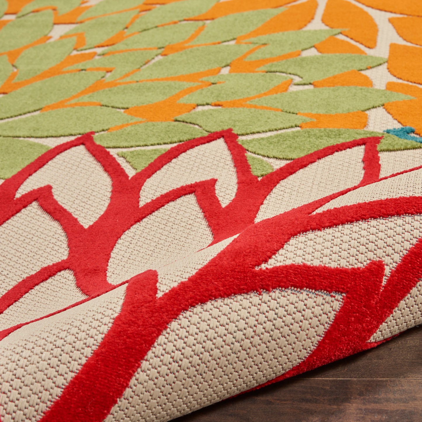 Nourison Rugs Nourison Home   Tropical 10' Runner    - 099446421845