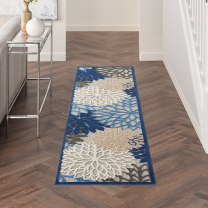Nourison Rugs Nourison Home   Tropical 6' Runner    - 099446739834