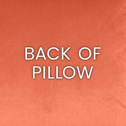 D.V. KAP HOME   24" x 24" Jefferson Pillow - Mango Band / Ribbon    - 2690-M-2424