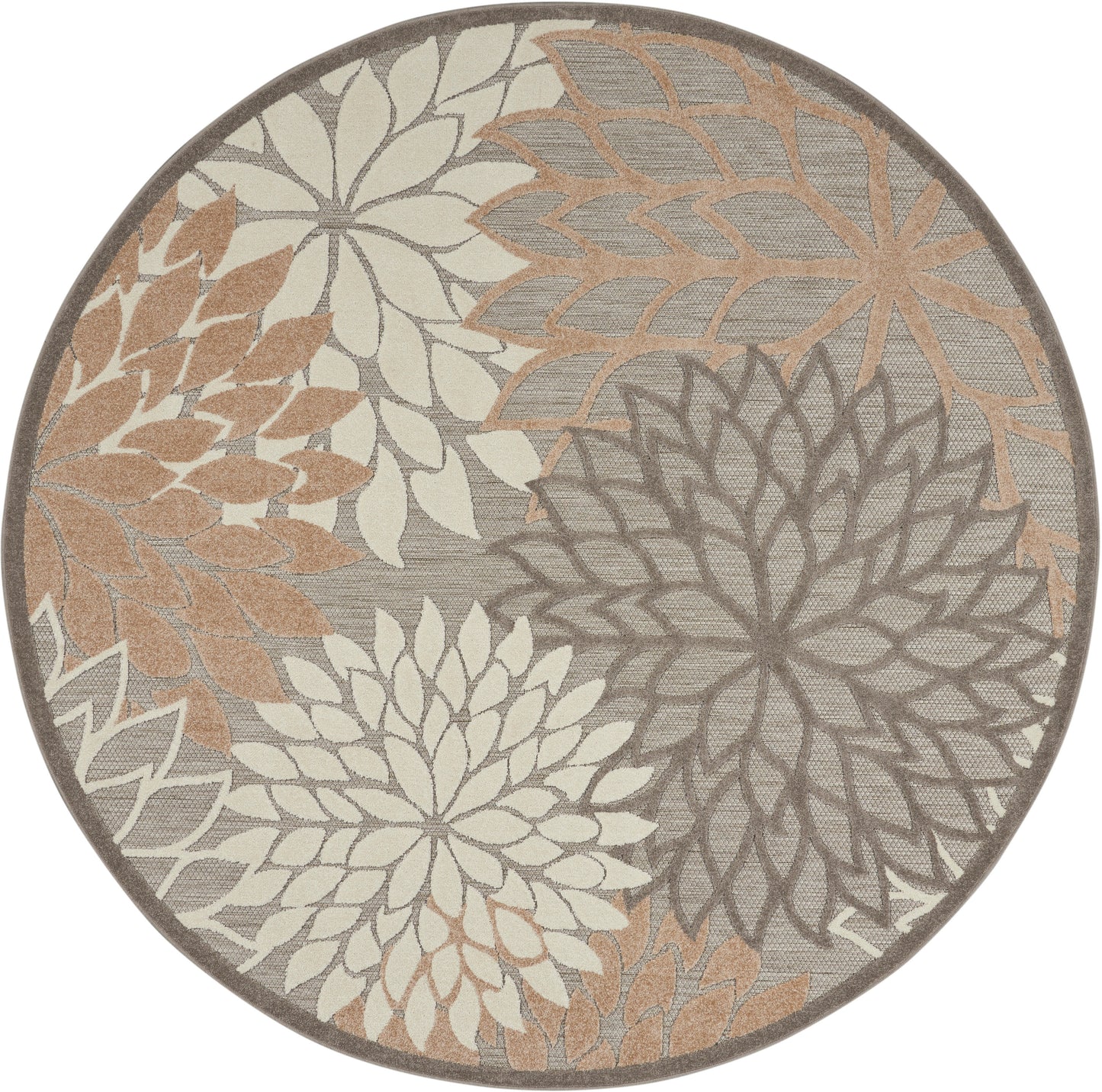 Nourison Rugs Nourison Home   Tropical 8' X Round    - 099446739056