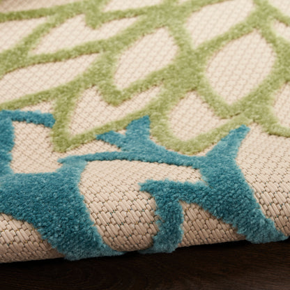 Nourison Rugs Nourison Home   Tropical 8' X Round    - 099446952943