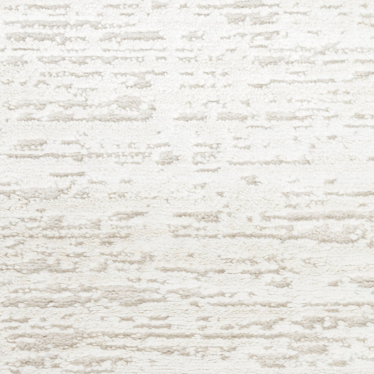 Ivory cream shag rug with soft textured boucle pattern; rectangular, perfect for cozy living room floors.