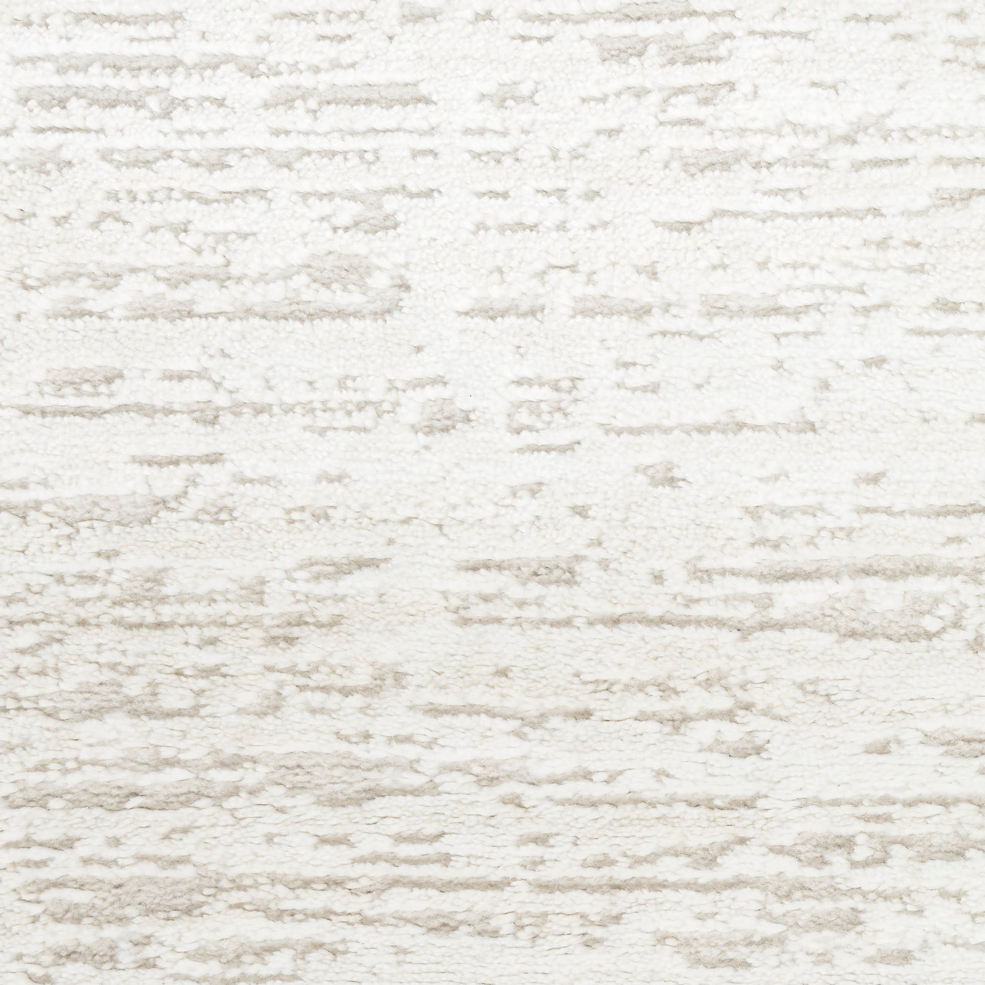 Ivory cream shag rug with soft textured boucle pattern; rectangular, perfect for cozy living room floors.