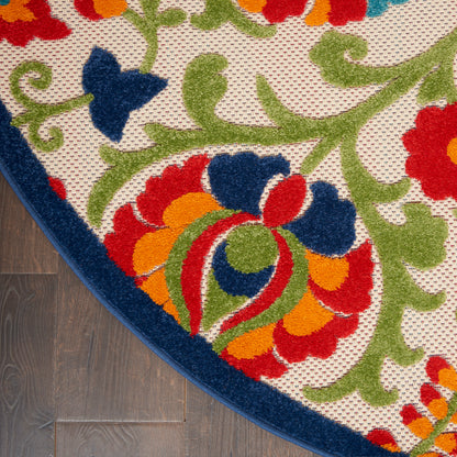 Nourison Rugs Nourison Home   Farmhouse 8' X Round    - 099446215888