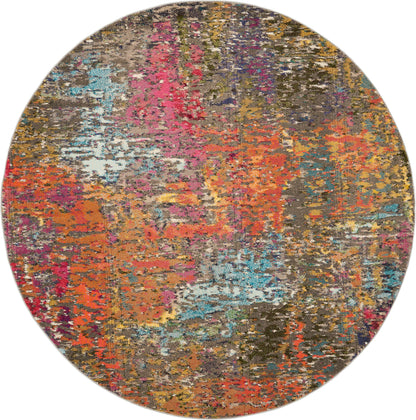 Nourison Rugs Nourison Home   Modern & Contemporary 8' X Round    - 099446483201