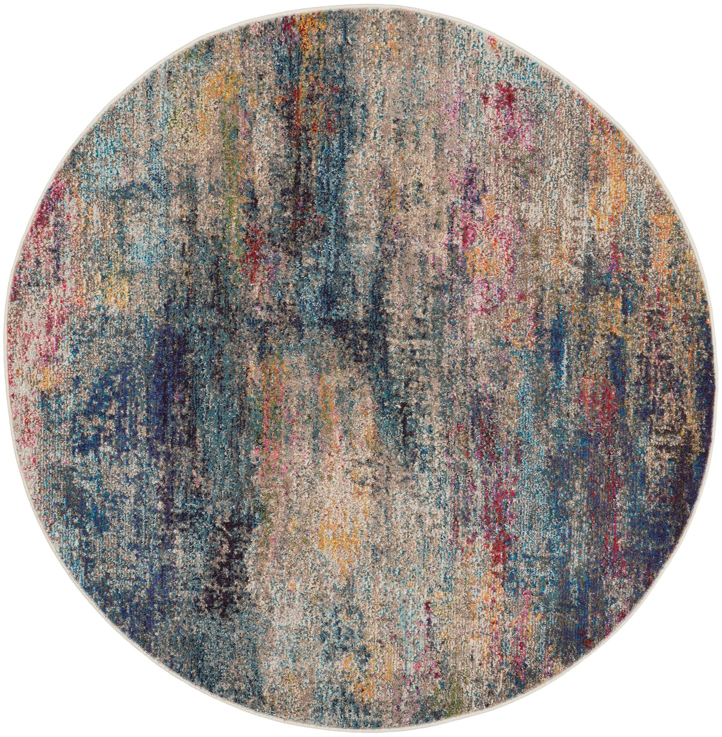 Nourison Rugs Nourison Home   Modern 5' X Round    - 099446816078