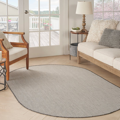 Nourison Rugs Nourison Home   Modern 5' X 8' Oval    - 099446162328