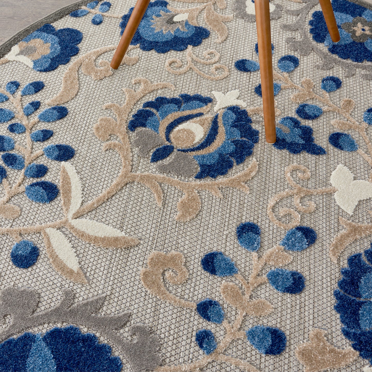 Nourison Rugs Nourison Home   Farmhouse 5' X Round    - 099446739209