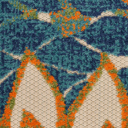 Nourison Rugs Nourison Home   Tropical 6' Runner    - 099446952271