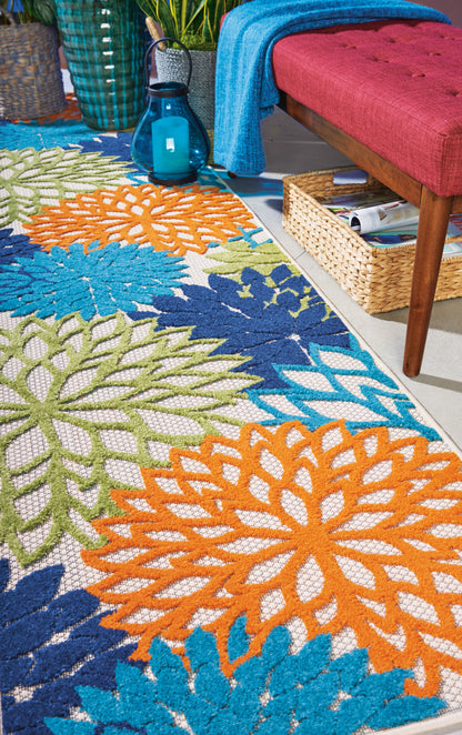 Nourison Rugs Nourison Home   Tropical 10' Runner    - 099446421920