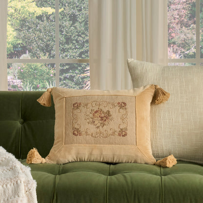 NOURISON HOME   14" x 18" Mina Victory Vintage Beige    - 798019091682