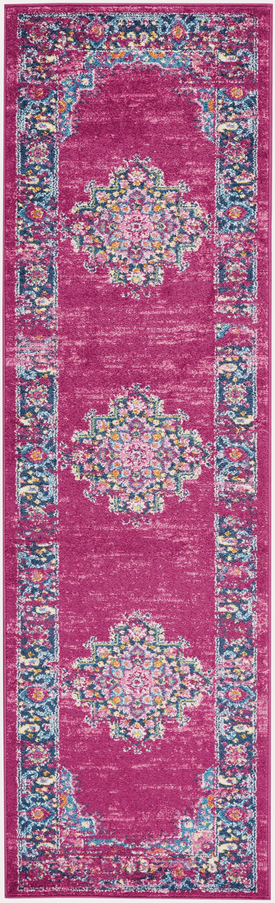 Nourison Rugs Nourison Home   Bohemian 8' Runner    - 099446387646