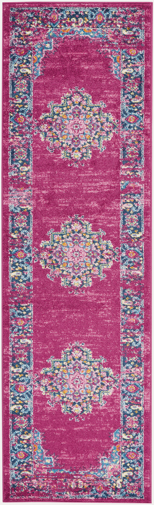 Nourison Rugs Nourison Home   Bohemian 8' Runner    - 099446387646