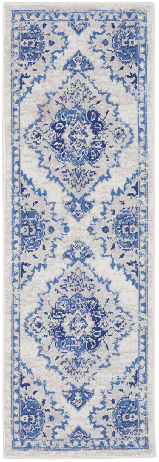 Nourison Rugs Nourison Home   Bohemian 8' Runner    - 099446834331