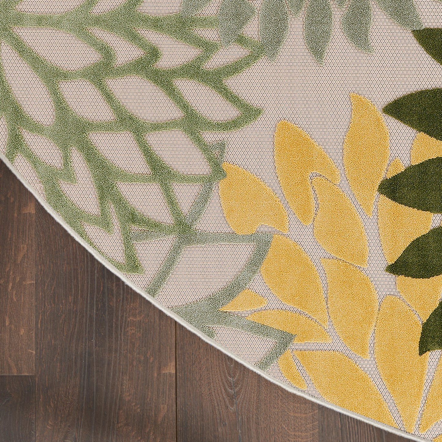 Nourison Rugs Nourison Home   Tropical 5' X Round    - 099446952905