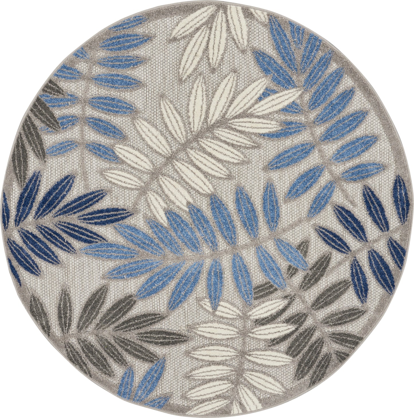 Nourison Rugs Nourison Home   Tropical 4' X Round    - 099446761989