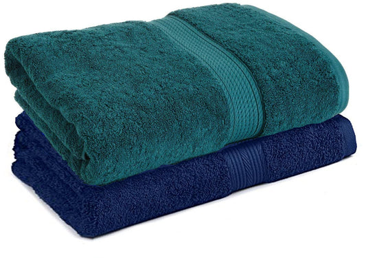 Cotton 500 GSM Large Cotton Bath Towel Set