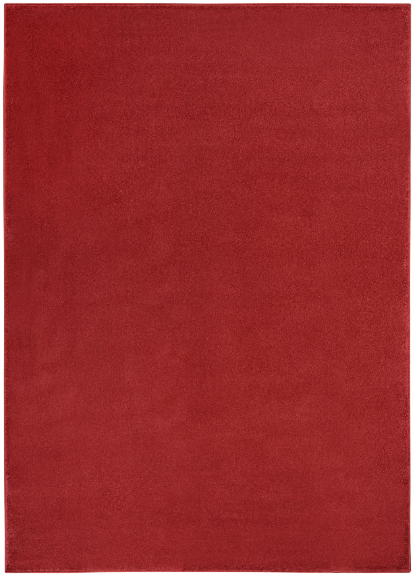 Rectangular burgundy rug with soft velvet-like pile; plush, even color for modern floor decor.