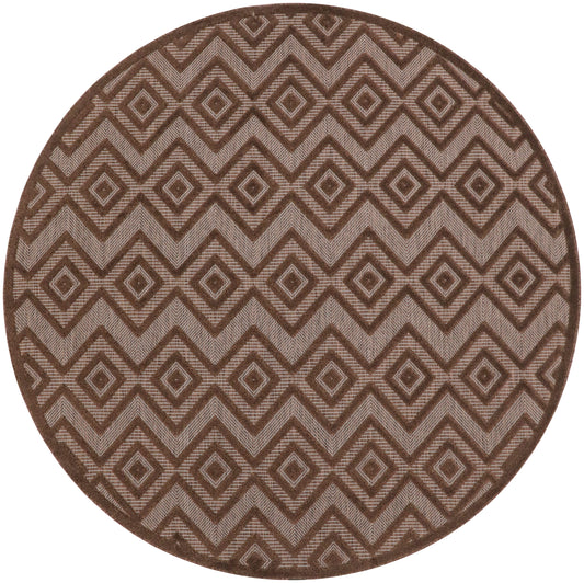 Nourison Rugs Nourison Home   Modern 8' X Round    - 841491115626