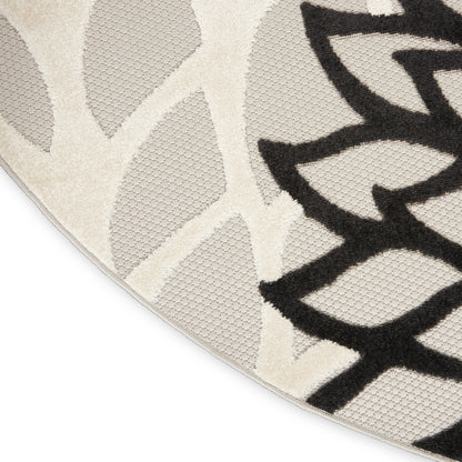 Nourison Rugs Nourison Home   Tropical 4' X Round    - 099446826756