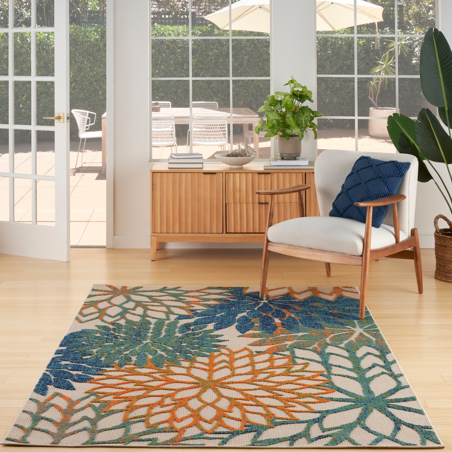 Nourison Rugs Nourison Home   Tropical 6' X 9'    - 099446952325