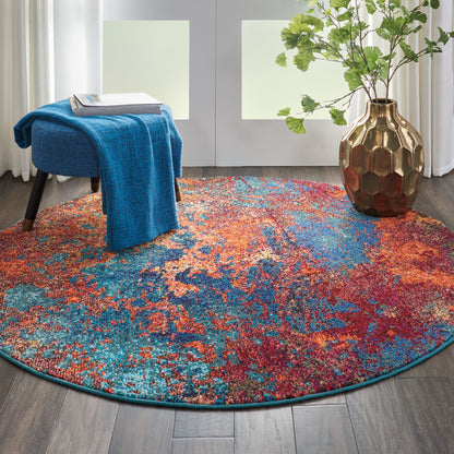 Nourison Rugs Nourison Home   Modern 4' X Round    - 099446769862