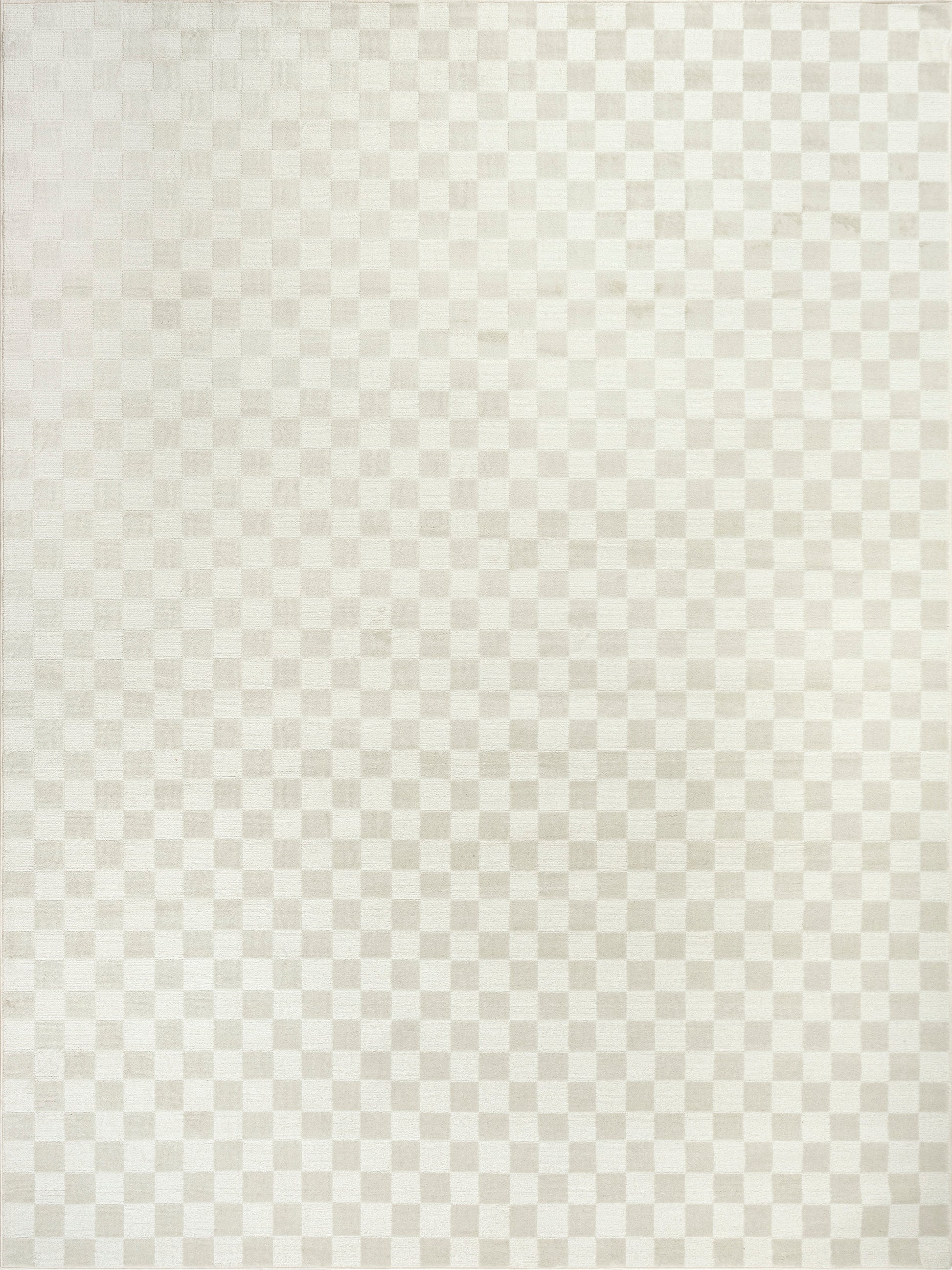 Beige checkered texture with pale cream squares; subtle fabric-like pattern