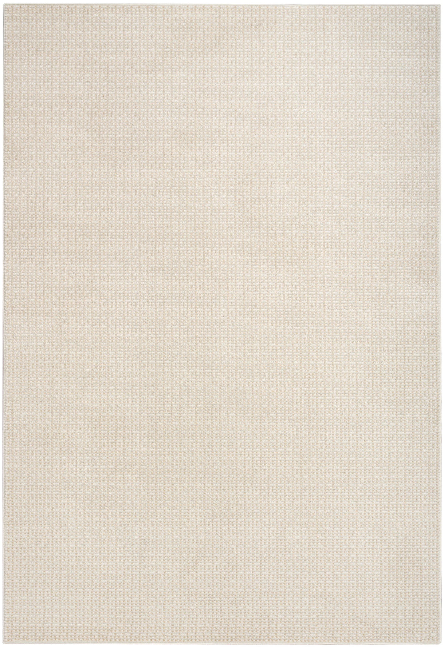 Beige woven fabric texture with a subtle grid pattern, canvas-style swatch.