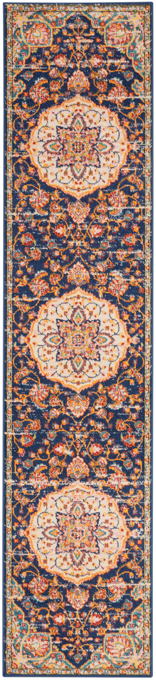 Nourison Rugs Nourison Home   Transitional 10' Runner    - 099446018809