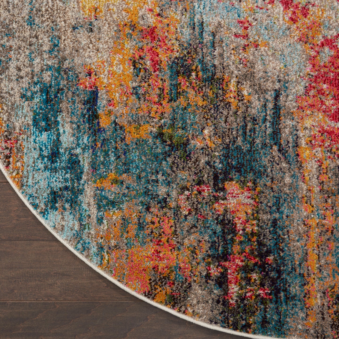 Nourison Rugs Nourison Home   Modern 4' X Round    - 099446815965