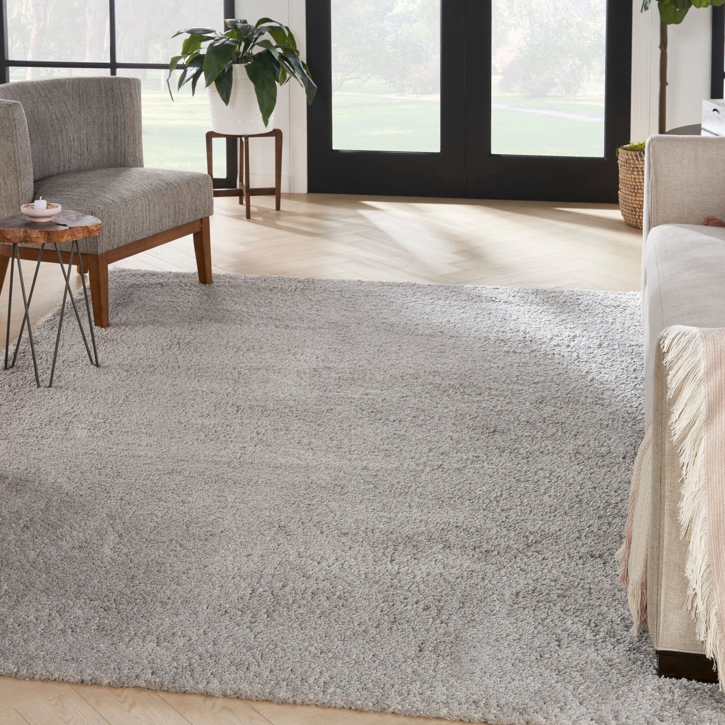 Nourison Rugs Nourison Home   Shag 7' X 9'    - 099446008459