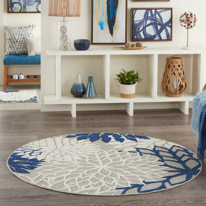Nourison Rugs Nourison Home   Tropical 5' X Round    - 099446778970