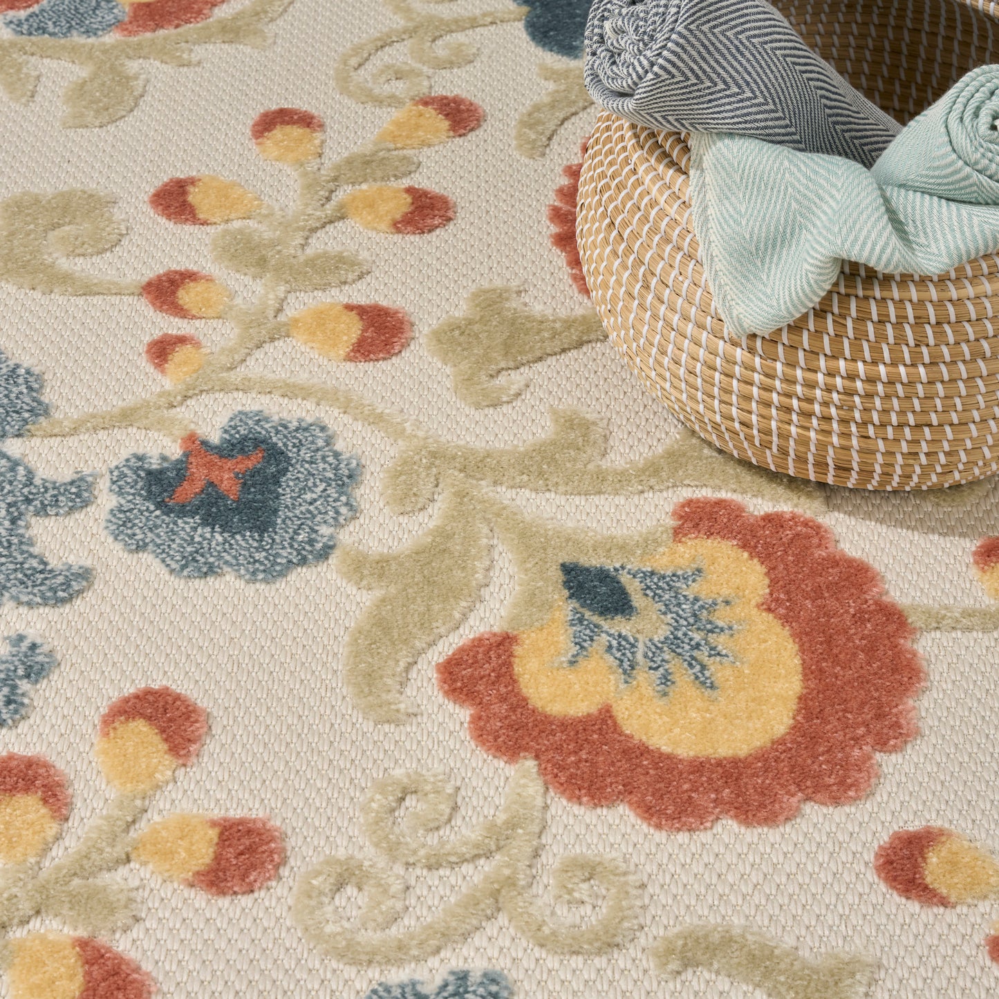 Nourison Rugs Nourison Home   Farmhouse 4' X 6'    - 841491156612