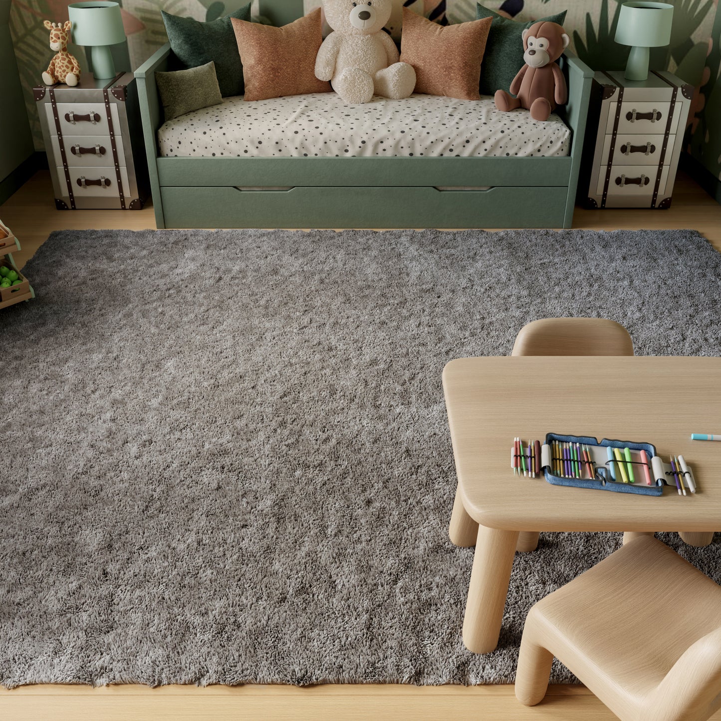 Nourison Rugs Nourison Home   Shag 9' X 12'    - 099446002150