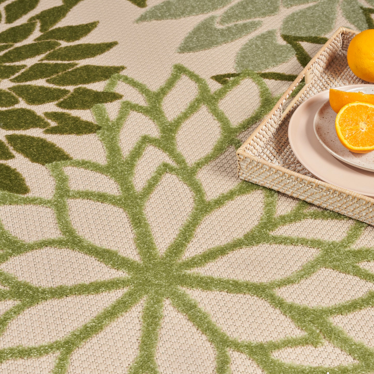 Nourison Rugs Nourison Home   Tropical 4' X 6'    - 099446952783