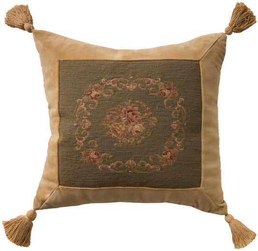 NOURISON HOME   18" x 18" Mina Victory Vintage Sage    - 798019091644