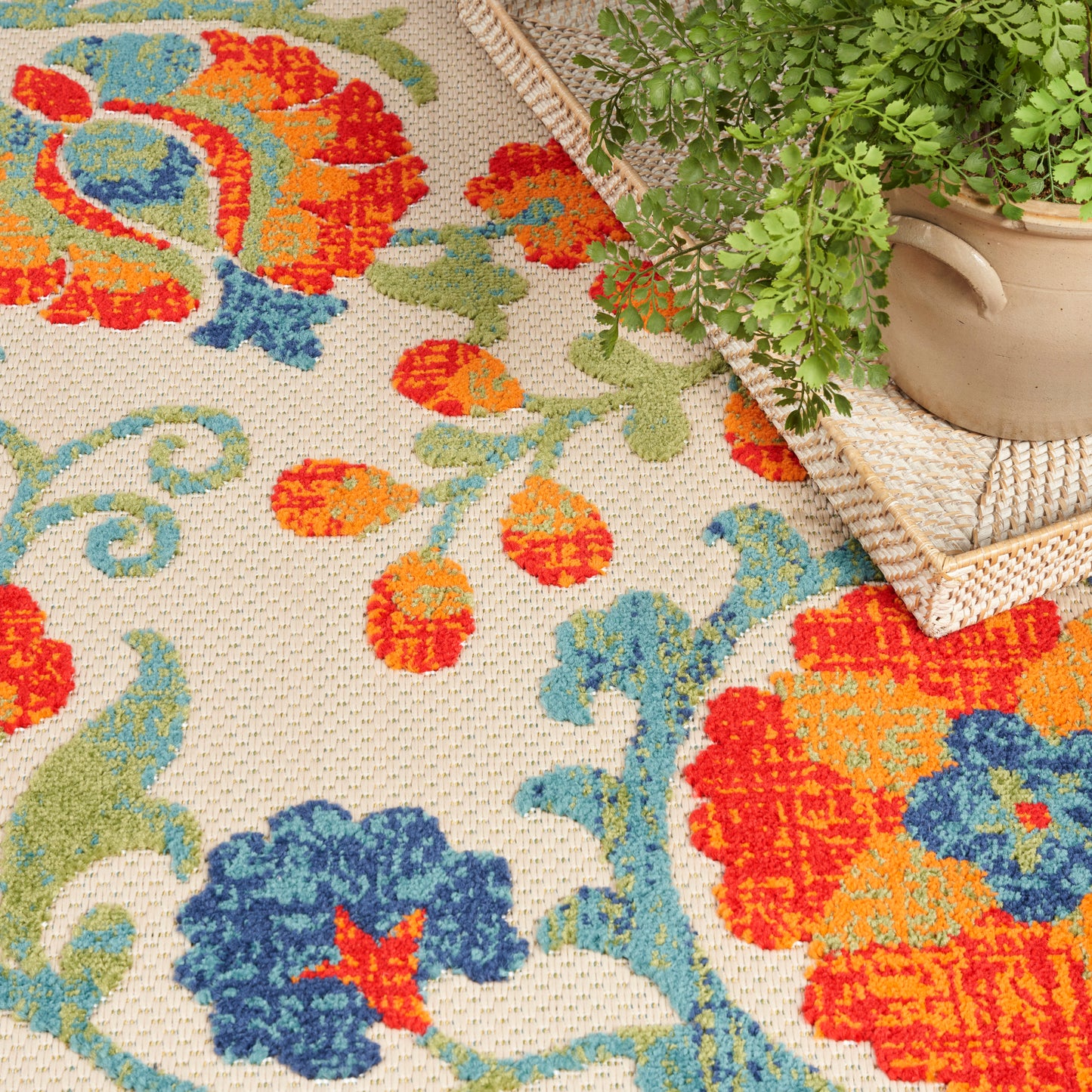 Nourison Rugs Nourison Home   Farmhouse 4' X 6'    - 099446952424