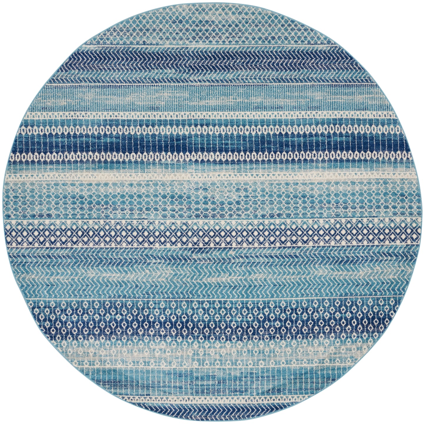 Nourison Rugs Nourison Home   Bohemian 8' X Round    - 099446015228