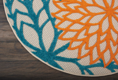 Nourison Rugs Nourison Home   Tropical 4' X Round    - 099446421982