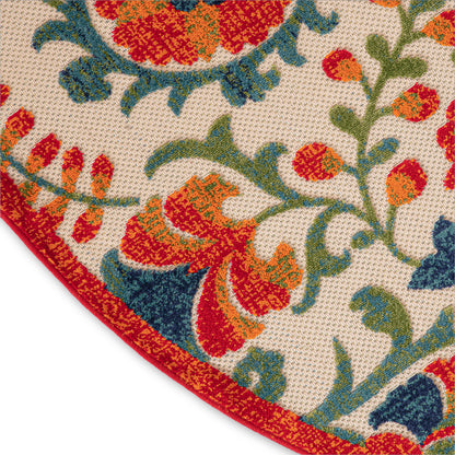 Nourison Rugs Nourison Home   Farmhouse 8' X Round    - 099446952462