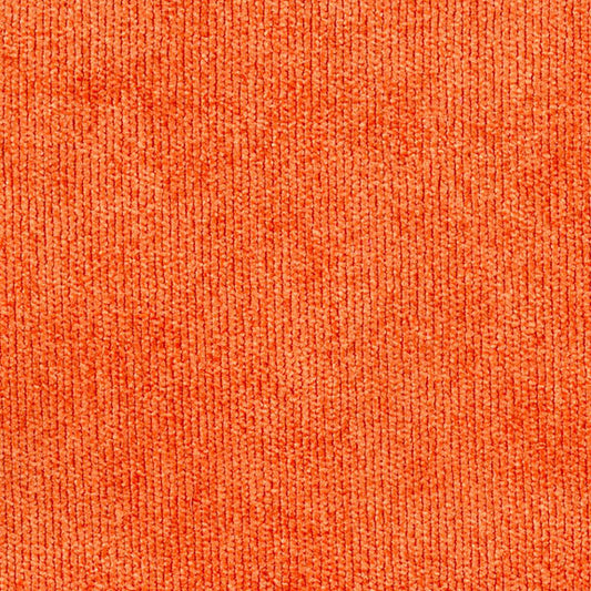 45 Faux Crush Velvet Fabric, Tangerine