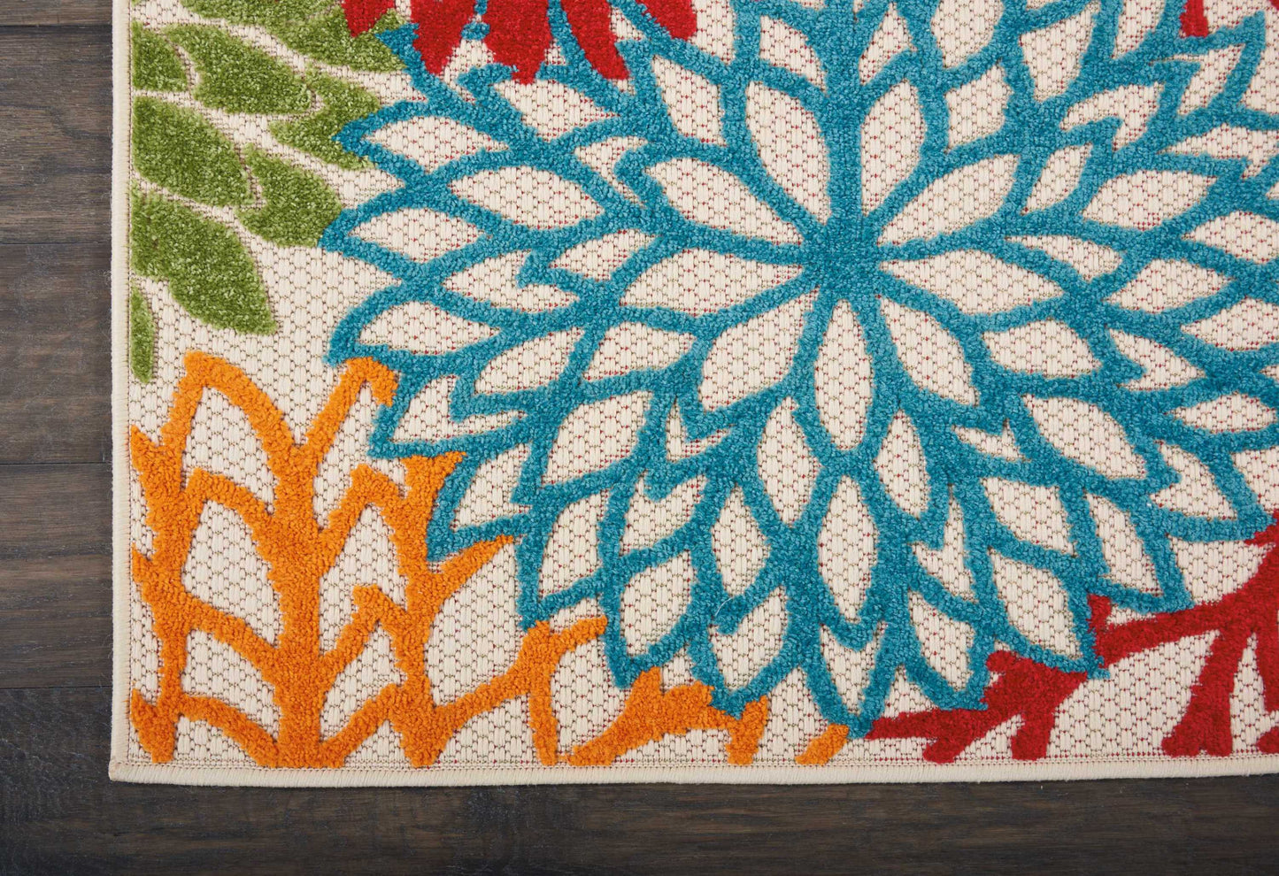 Nourison Rugs Nourison Home   Tropical 8' Runner    - 099446421821