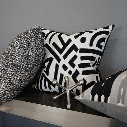 D.V. KAP HOME   24" x 24" Industrious Pillow Modern    - 3355-2424