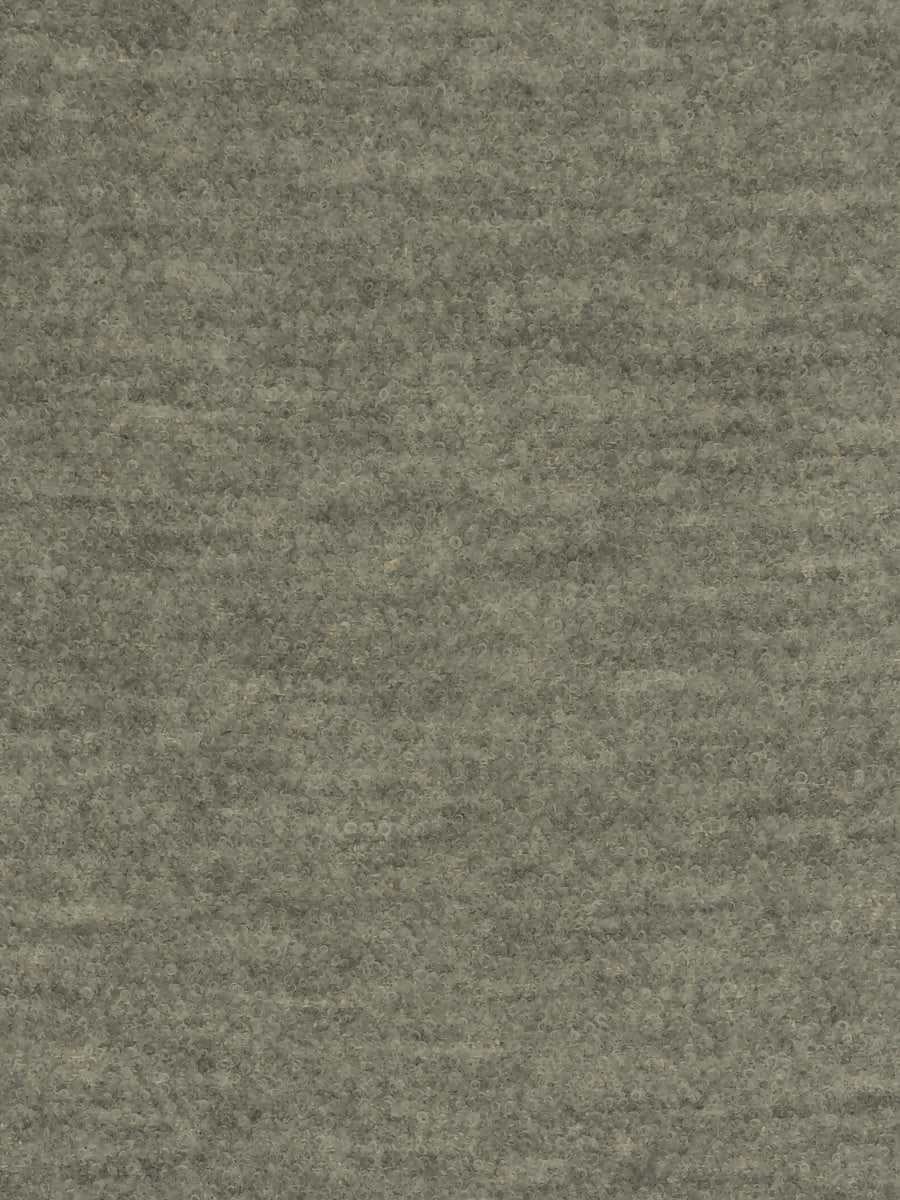 19" Grey Linen Blend Pillow Cover in Clarence House Adami – Grigio Fabric