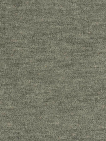 19" Grey Linen Blend Pillow Cover in Clarence House Adami – Grigio Fabric