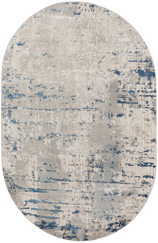 Nourison Rugs Nourison Home   Modern 5' X 8' Oval    - 099446937551
