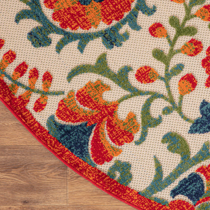 Nourison Rugs Nourison Home   Farmhouse 8' X Round    - 099446952462